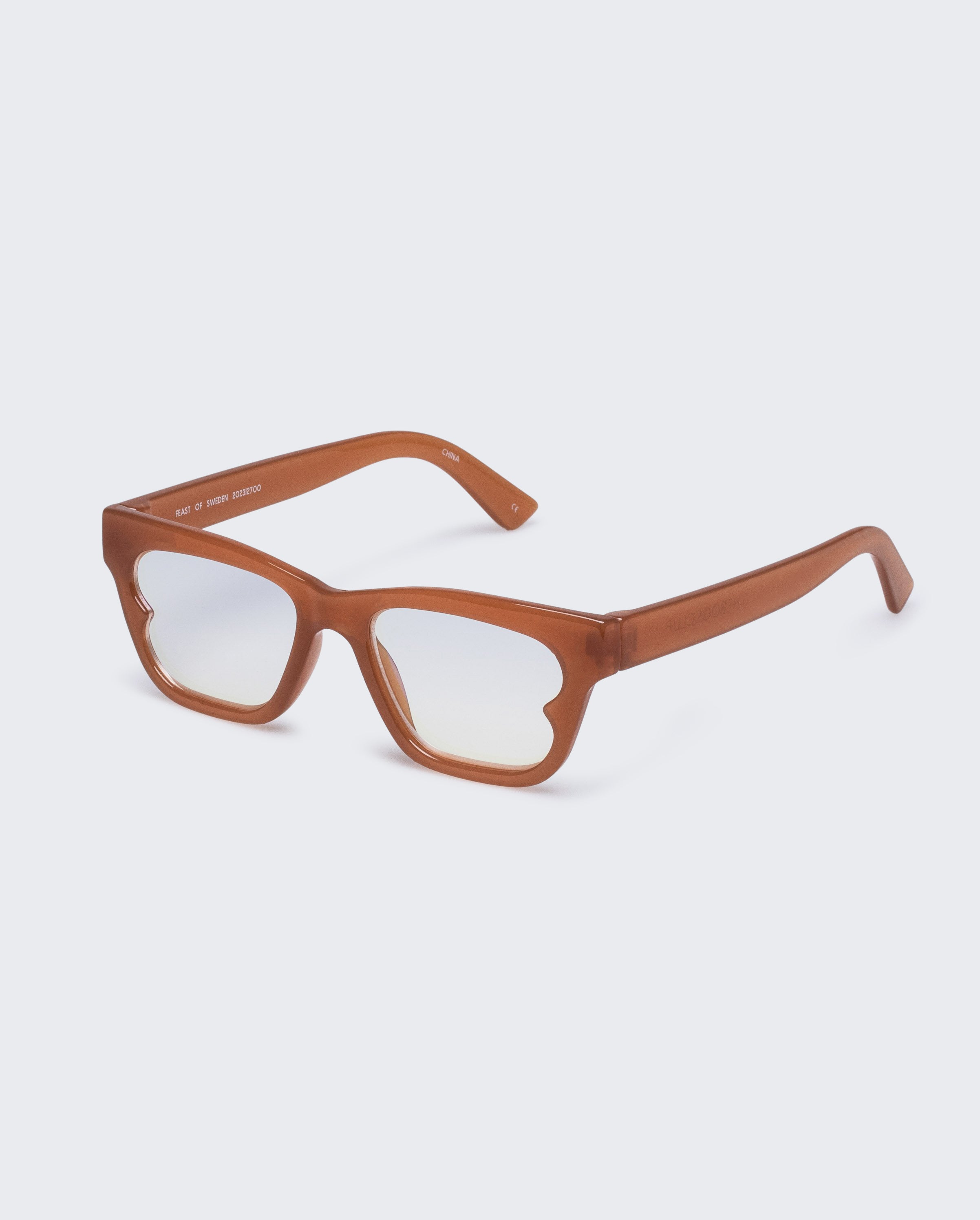 The Book Club Feast of Sweden Reading Glasses Sunglasses Caramel : +1.00