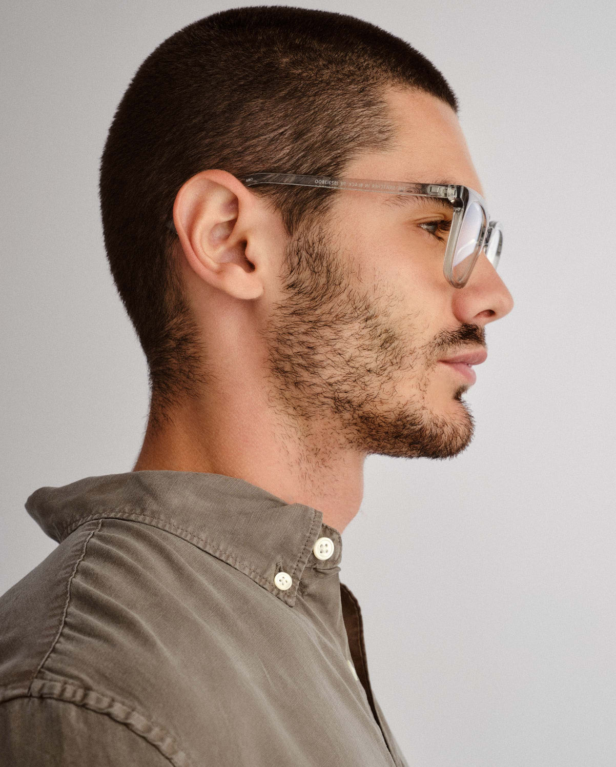 The Snatcher In Black Tie | Clear Frame Reading Glasses – TBC Eyewear